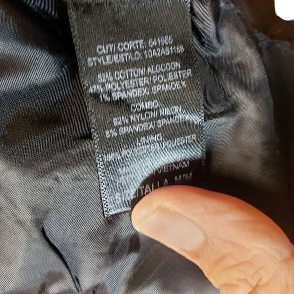 Heartsole Vest Shirt Lace Back M Vest only - Picture 6 of 7